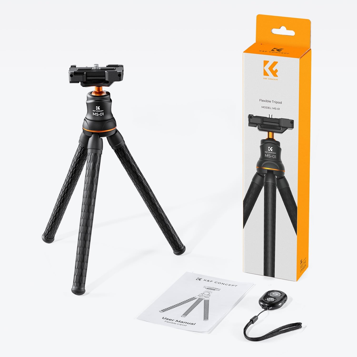 سهپایه منعطف 2 در 1 K&F Concept MS-01 3 سهپایه منعطف 2 در 1 K&F Concept MS-01 - Image 3