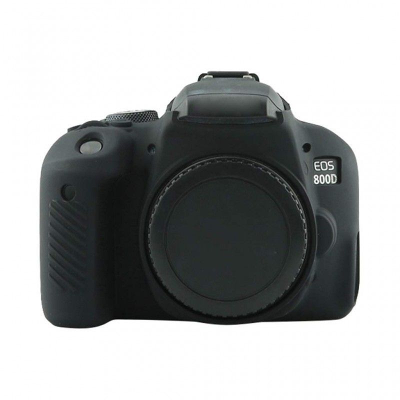 762-thickbox_default-کاor-ژlh-ای-dorbیn-کاnn-800D کاور سیلیکونی دوربين کانن رنگ مشکی canon 850D Cover black - Image 1