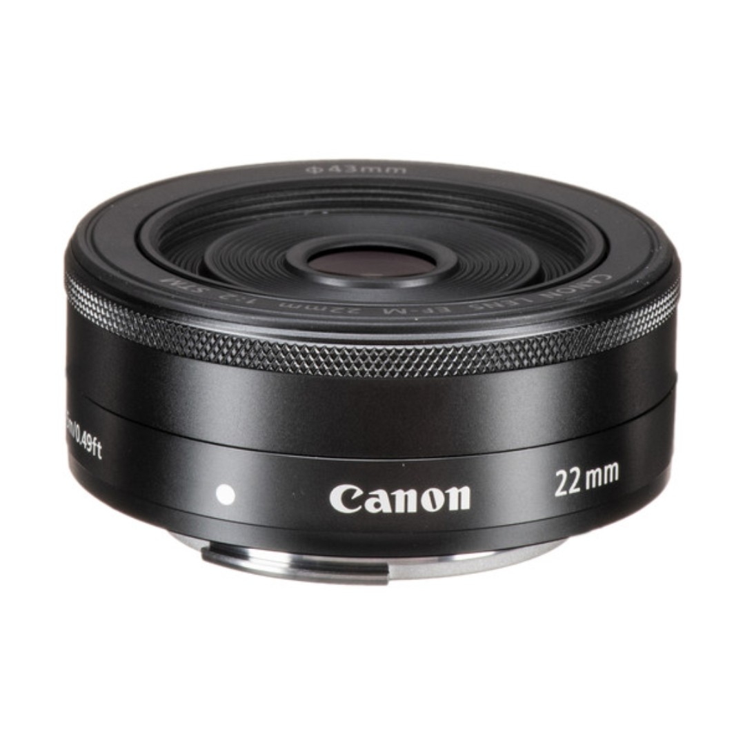 Canon-EF-M-22mm-f2-STM-Lens-01 لنز کانن Canon EF-M 22mm f/2 STM Lens - Image 1
