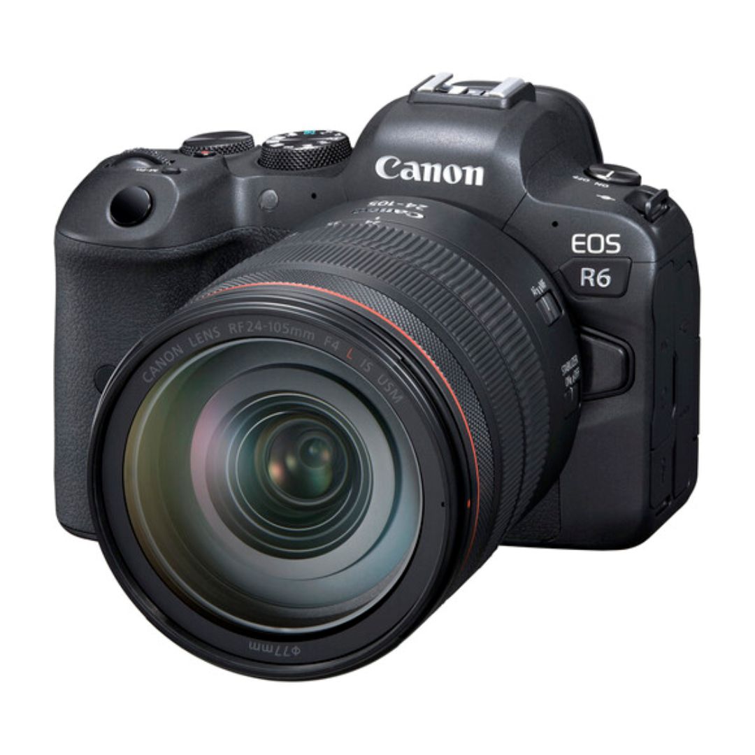Canon-EOS-R6-Mirrorless-Camera-with-24-105mm-f4-Lens-01 دوربین عکاسی کانن Canon EOS R6 Mirrorless Camera with 24-105mm f/4 Lens - Image 1