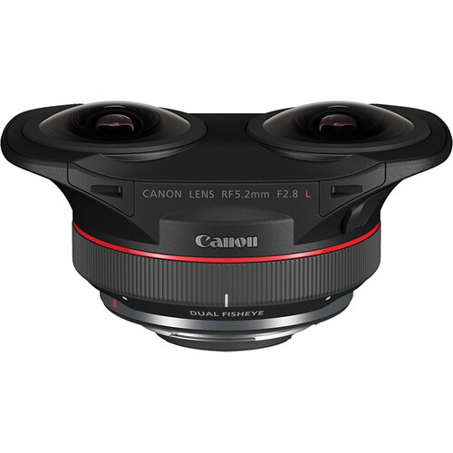 Canon RF 5.2mm f2.8 L Dual Fisheye 3D VR Lens 01