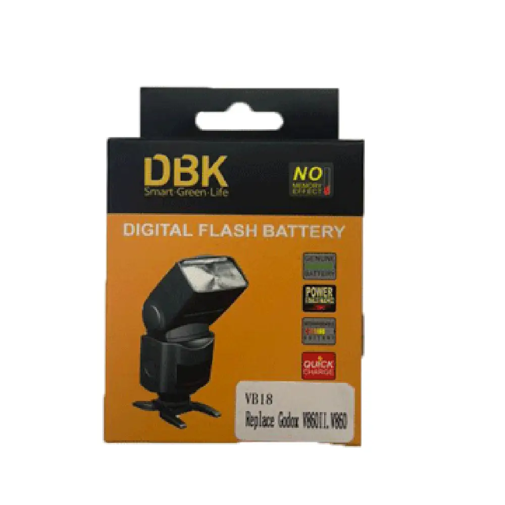 DBK-VB18-Battery-For-Godox-V860-V860-II باتری دی بی کی DBK VB18 Battery For Godox V860 & V860 II - Image 1