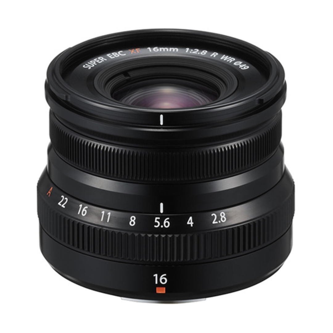 FUJIFILM-XF-16mm-f2.8-R-WR-Lens-Black-01 FUJIFILM XF 16mm f/2.8 R WR Lens (Black) - Image 1