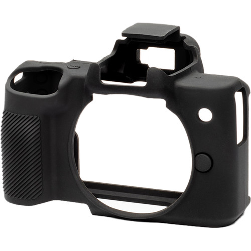 M50-II کاور سیلیکونی دوربين کانن رنگ مشکی canon M50 II Cover black - Image 1