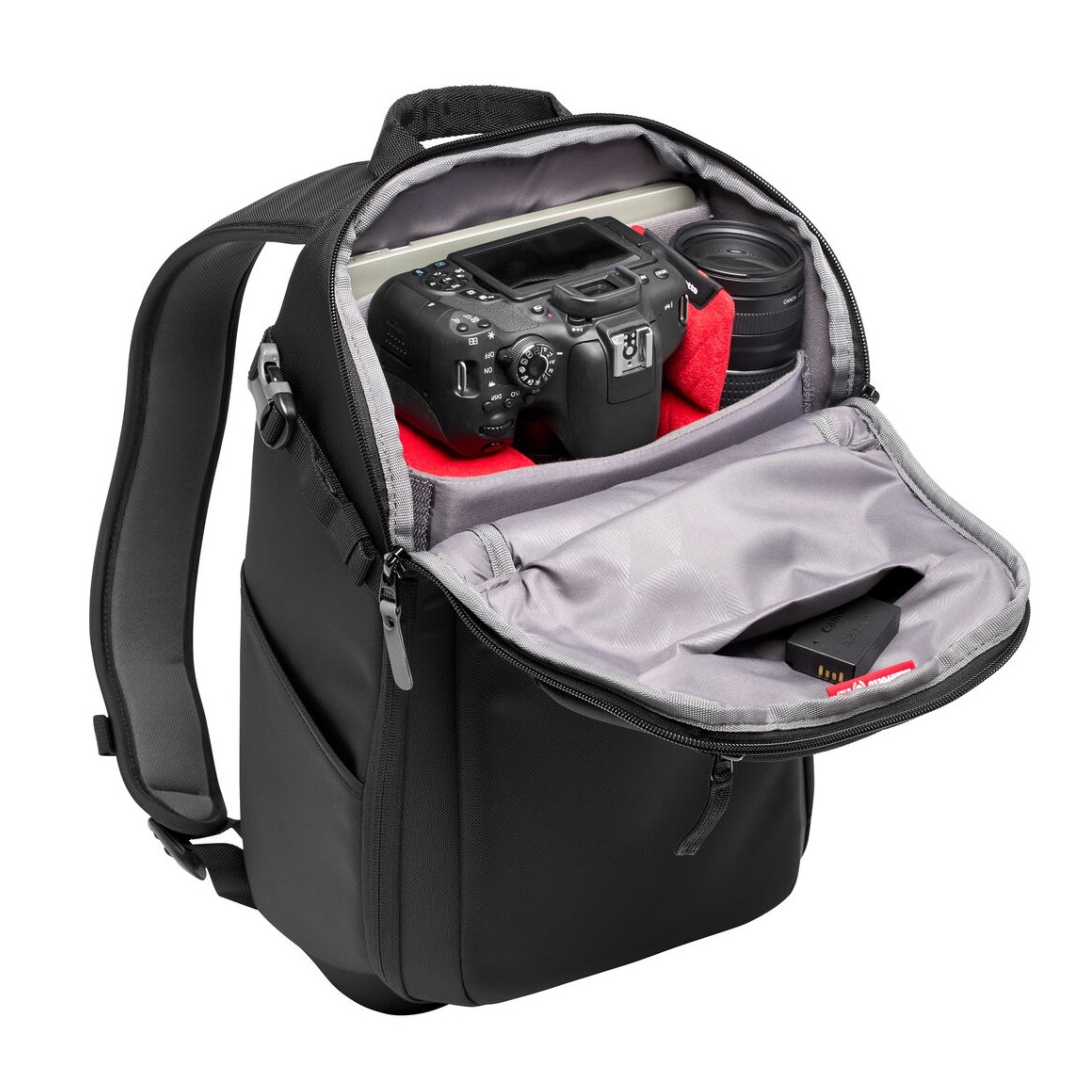 Manfrotto-Advanced-Compact-III-8L-MB-MA3-BP-C-01 کوله پشتی منفروتو مدل Manfrotto Advanced Compact III 8L - MB MA3-BP-C مشکی - Image 1