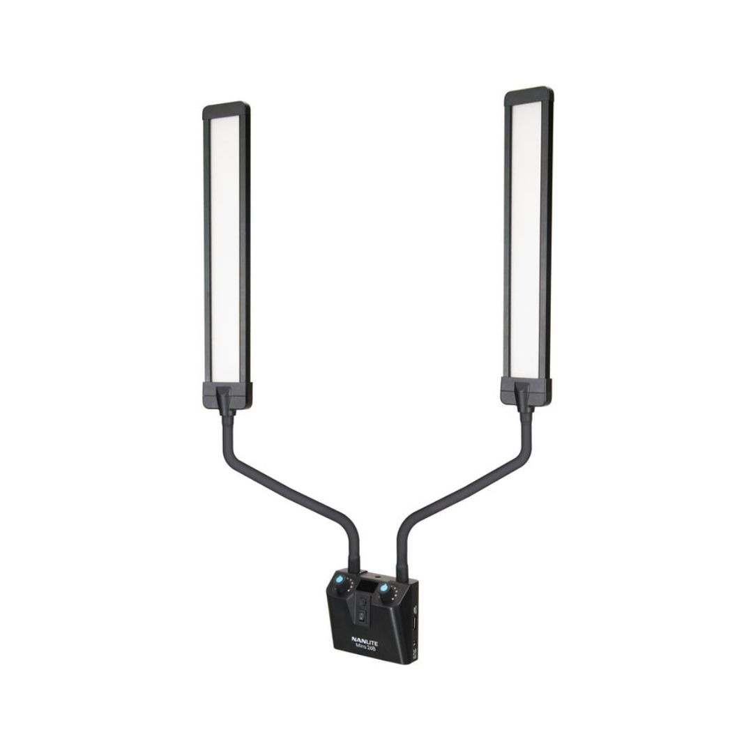 Nanlite-Mira-26B-Dual-Flex-Arm-Beauty-Light-04 نور دوتایی نان لایت Nanlite Mira 26B Dual Flex Arm Beauty Light - Image 1