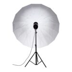 Nanlite Shallow Umbrella 180 (Silver, 71") - Image 2