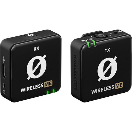 RODE-Wireless-ME-Compact-Digital-Wireless-Microphone-System-2.4-GHz-Black-01 میکروفون رود می RODE Wireless ME Compact Digital Wireless Microphone - Image 1