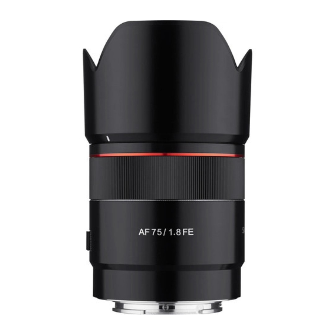 Samyang-AF-75mm-f1.8-FE-Lens-for-Sony-E-01 لنز سامیانگ Samyang AF 75mm f/1.8 FE Lens for Sony E - Image 1