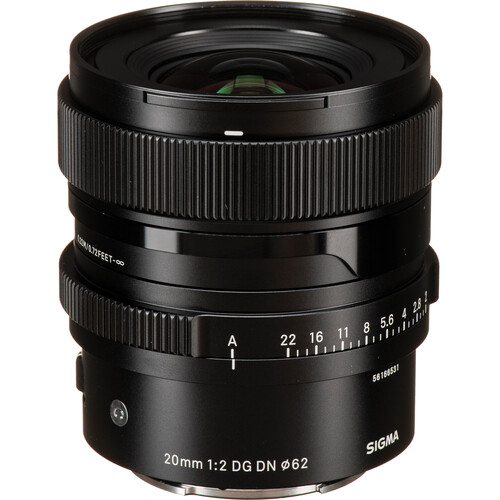 Sigma-20mm-f2-DG-DN-Contemporary-Lens-for-Sony-E لنز سیگما مانت سونی Sigma 20mm f/2 DG DN Contemporary Lens for Sony E - Image 1