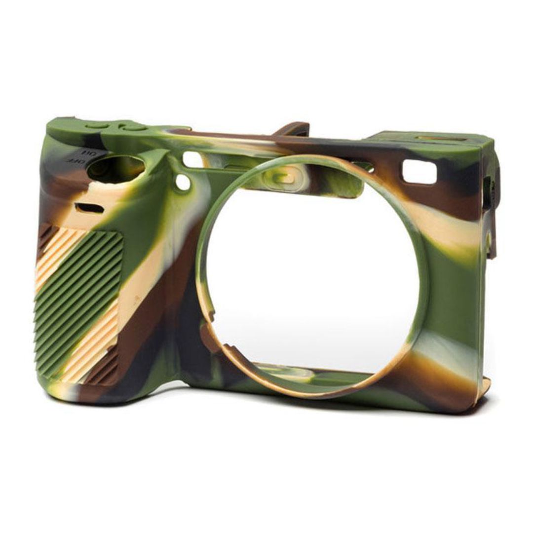 Sony-Alpha-a6500-Cover-Camouflage کاور سیلیکونی دوربين سونی رنگ استتار Sony Alpha a6500 Cover Camouflage - Image 1