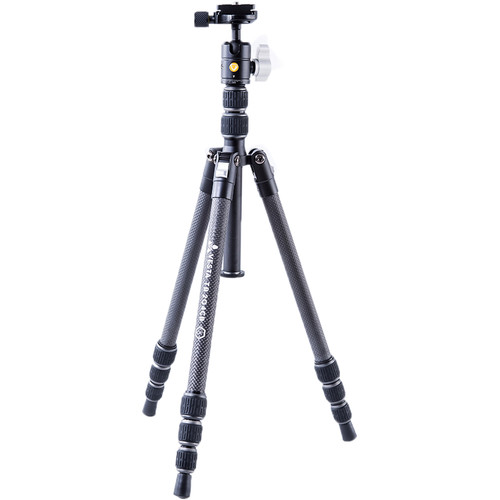 Vanguard-Vesta-TB-204CB-Carbon-Fiber-Tripod-with-T-46-Ball-Head-01 سه پایه ونگارد Vanguard Vesta TB 204CB Carbon Fiber Tripod with T-46 Ball Head - Image 1