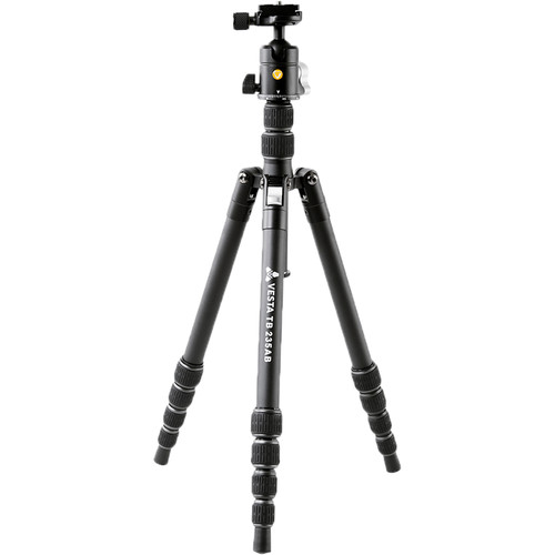 Vanguard-Vesta-TB-235AB-Aluminum-Tripod-with-T-51-Ball-Head-01 سه پایه ونگارد Vanguard Vesta TB 235AB Aluminum Tripod with T-51 Ball Head - Image 1