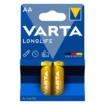 باتری قلمی آلکالاین وارتا Longlife Max Power بسته 2 عددی - تصویر 7