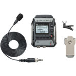 Zoom F1-LP 2-Input / 2-Track Portable Field Recorder with Lavalier Microphone - Image 2
