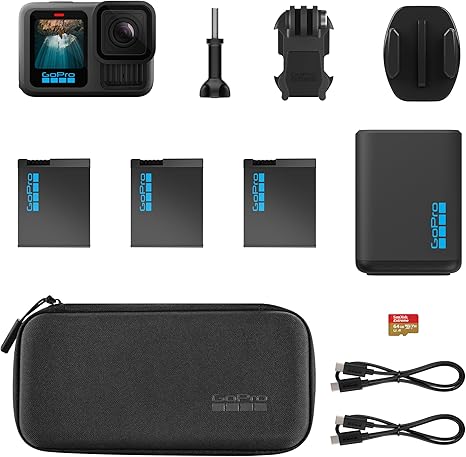 دوربین اکشن GoPro HERO13 Black Extended Power Bundle 3 دوربین اکشن GoPro HERO13 Black Extended Power Bundle - Image 3