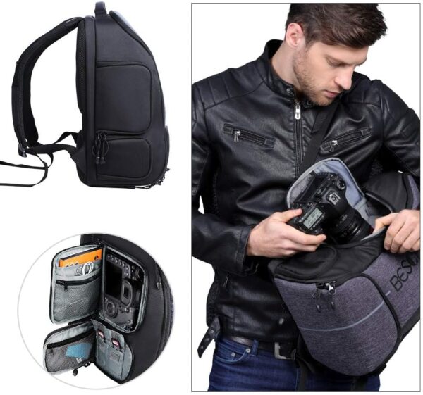 BESCHOI Waterproof Photography Backpack 02