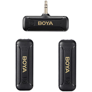 BOYA BY WM3T2 M2 2 Person Mini Wireless Microphone System for Cameras and Smartphones