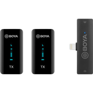BOYA BY XM6 S4 Digital True Wireless 2 Person Microphone System with Lightning Connector for iOS Devices 01