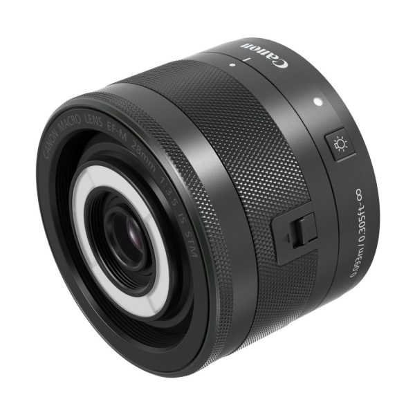 Canon EF M 28mm f3.5 Macro IS STM Lens 02