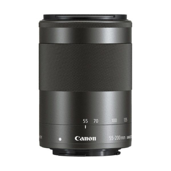Canon EF M 55 200mm f4.5 6.3 IS STM Lens Black 02