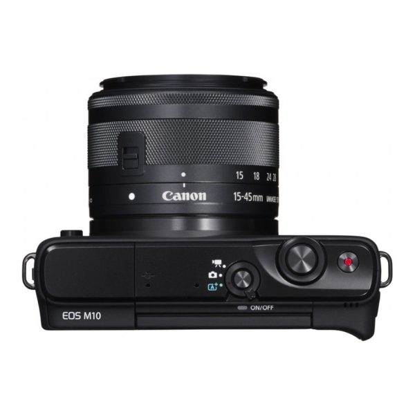 Canon EOS M10 Camera with 15 45mm is Stm Lens Black 03