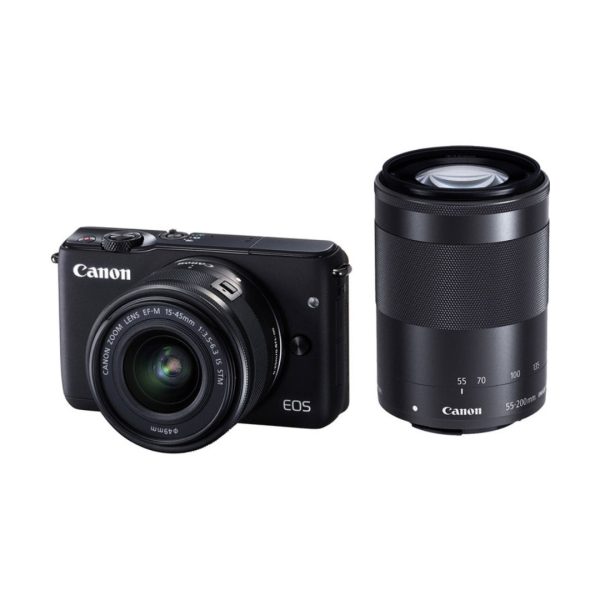 Canon EOS M10 Camera with 15 45mm is Stm Lens Black 04