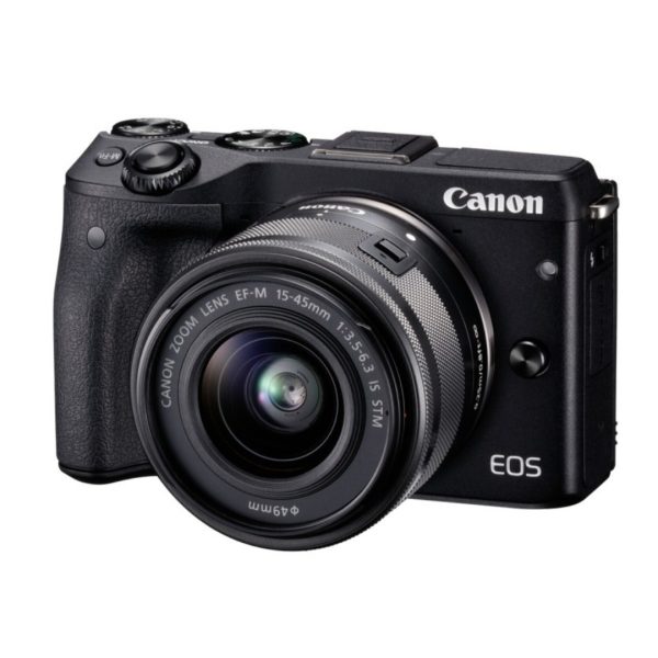 Canon EOS M3 Camera with 15 45mm Lens Black1