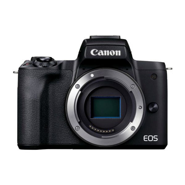 Canon EOS M50 Mark II Mirrorless Camera Black 01