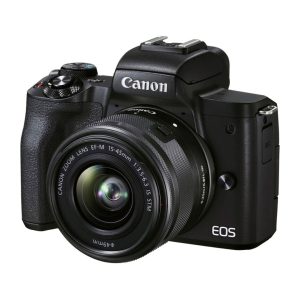 Canon EOS M50 Mark II Mirrorless Camera with 15 45mm Lens 01
