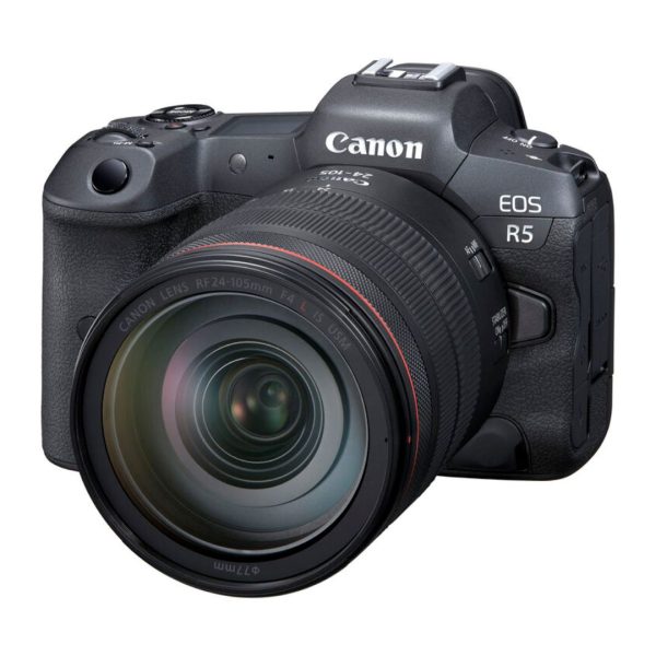 Canon EOS R5 Mirrorless Camera with 24 105mm f4 Lens 01