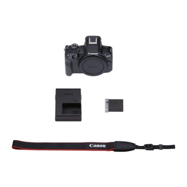 Canon EOS R50 Mirrorless Camera Black 08