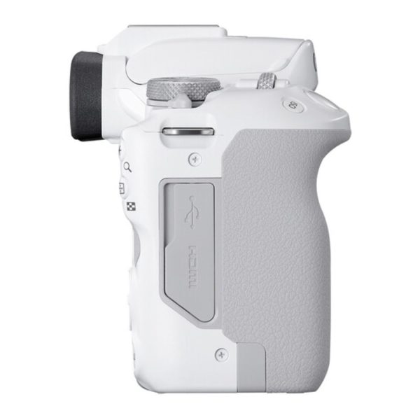 Canon EOS R50 Mirrorless Camera White 06