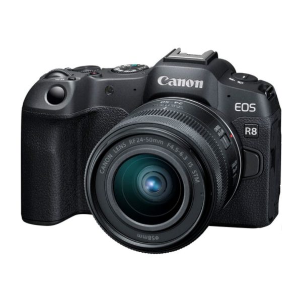 Canon EOS R8 Mirrorless Camera with RF 24 50mm f4.5 6.3 IS STM Lens 01 1