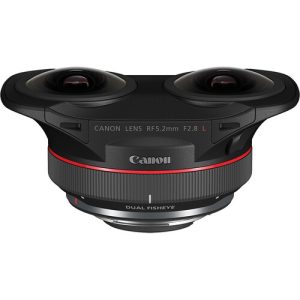 Canon RF 5.2mm f2.8 L Dual Fisheye 3D VR Lens 01