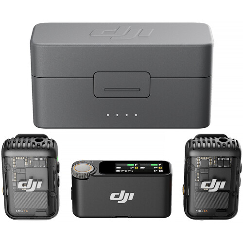 میکروفن DJI Mic 2 Wireless Microphone Kit