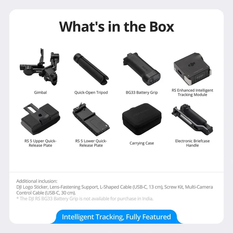 گیمبال دوربین دی جی آی آر اس 5 کمبو DJI RS5 Gimbal Combo Kit 13 DJI RS5 Gimbal Combo Kit