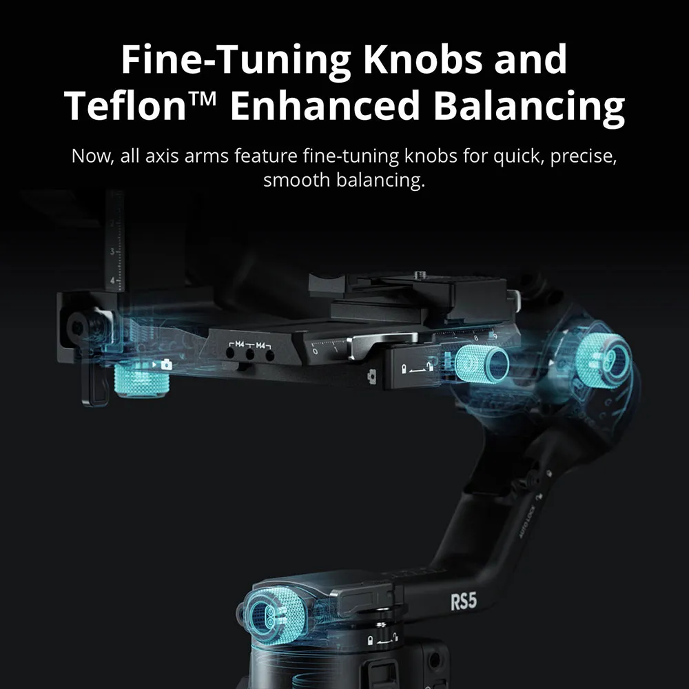 گیمبال دوربین دی جی آی آر اس 5 DJI RS5 Gimbal Stabilizer 4 گیمبال دوربین دی جی آی آر اس 5 DJI RS5 Gimbal Stabilizer - Image 4