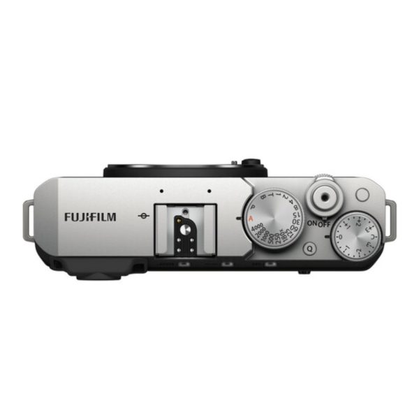 FUJIFILM X E4 Mirrorless Camera Silver 01