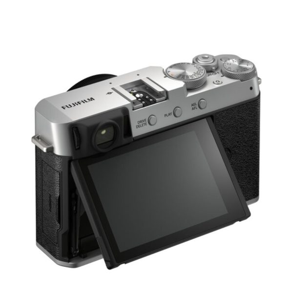 FUJIFILM X E4 Mirrorless Camera Silver 04