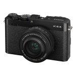 FUJIFILM X E4 Mirrorless Camera with 27mm Lens Black 01