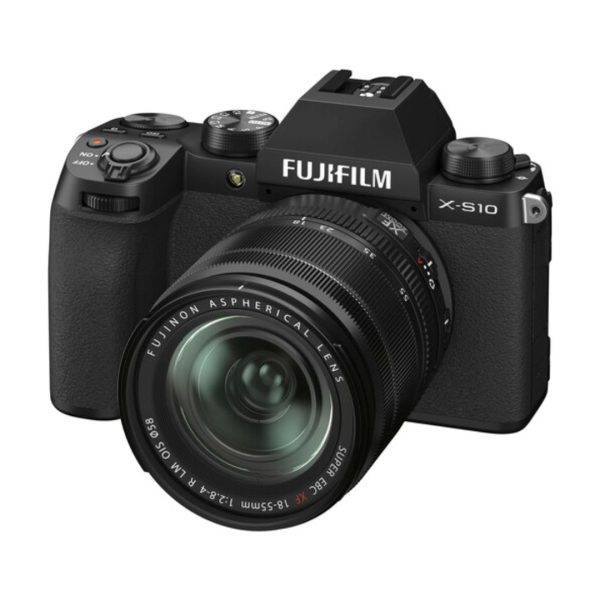 FUJIFILM X S10 Mirrorless Camera with 18 55mm Lens 01