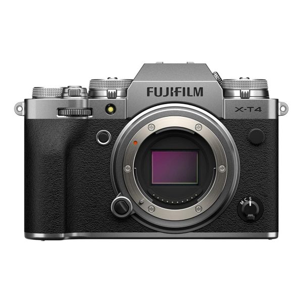 FUJIFILM X T4 Mirrorless Camera Silver 02