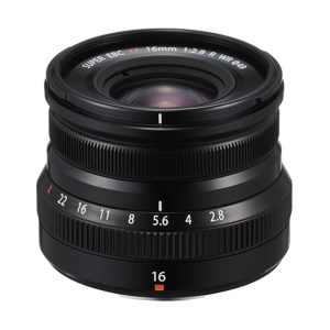 FUJIFILM XF 16mm f2.8 R WR Lens Black 01