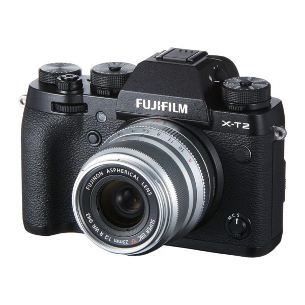 FUJIFILM XF 23mm f2 R WR Lens Silver 01