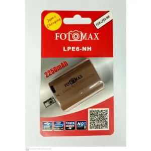 Fotomax LP E6NH USB Battery