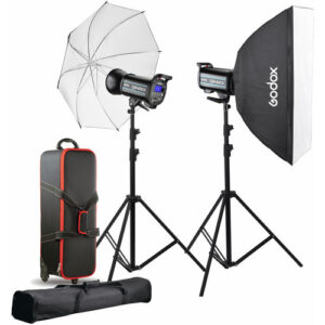 Godox QS400II 2 Light Studio Flash Kit 01