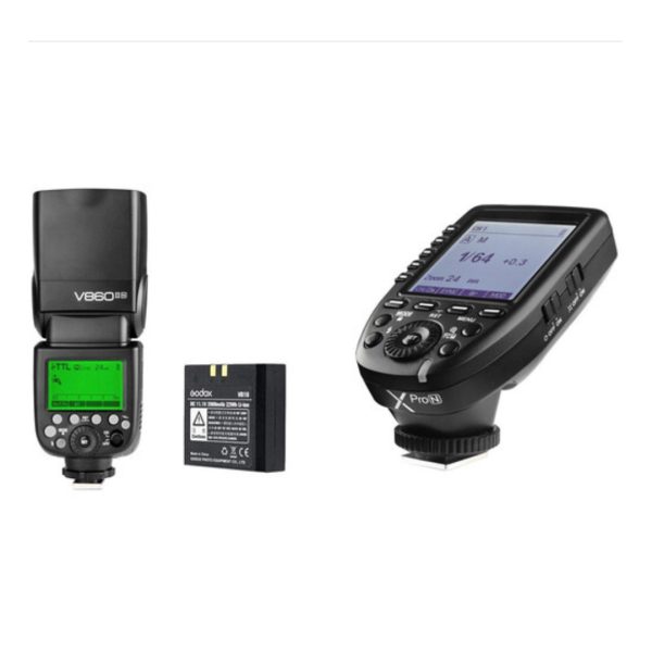 Godox VING V860IIN TTL Li Ion Flash with XProN TTL Trigger Kit for Nikon Cameras 01