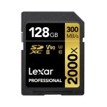 Lexar 128GB Professional 2000x UHS II SDXC Memory Card 01