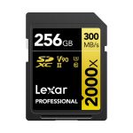 Lexar 256GB Professional 2000x UHS II SDXC Memory Card 02